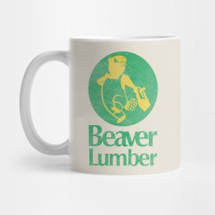 Retro Beaver Lumber Mug